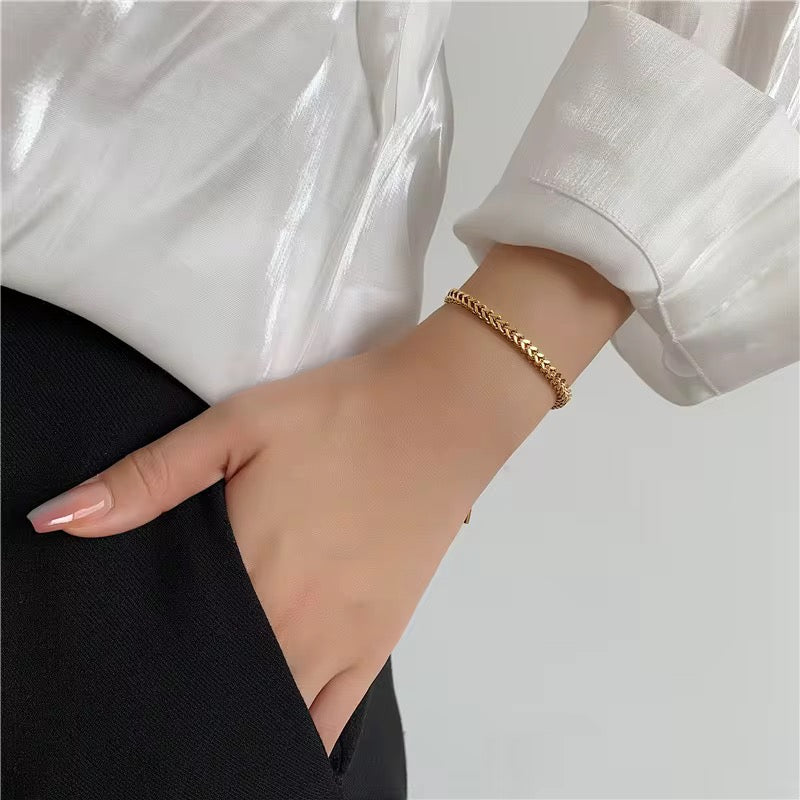 30282 Gold Plated Bracelet