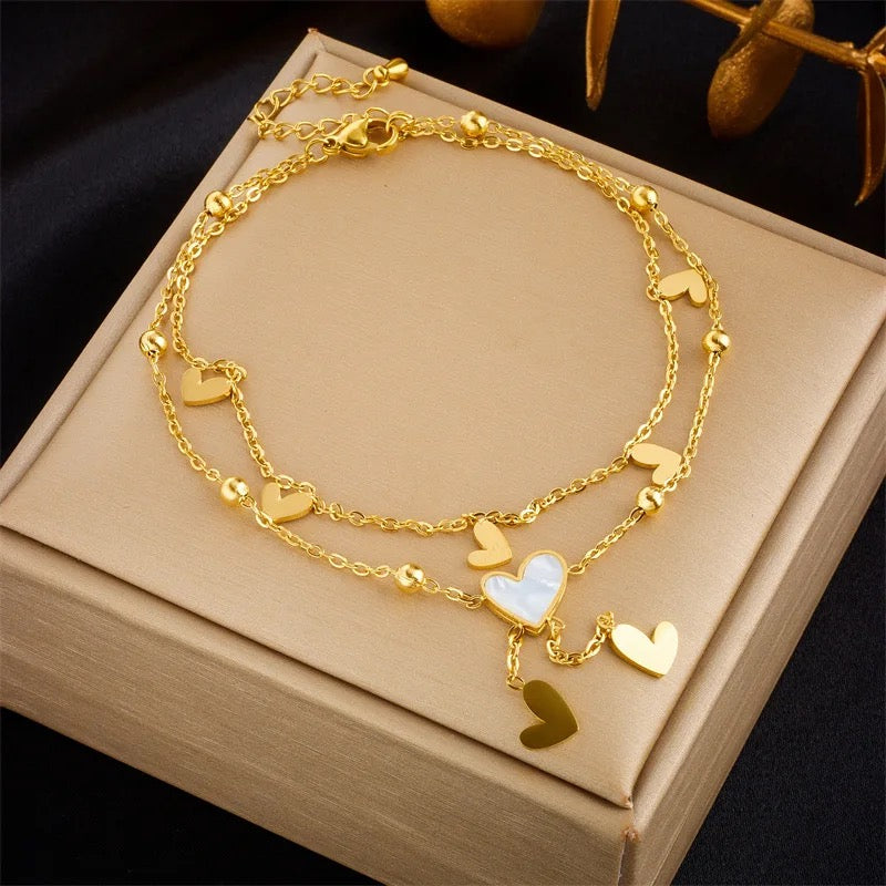 70044 Gold Plated anklet