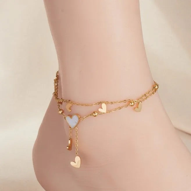 70044 Gold Plated anklet