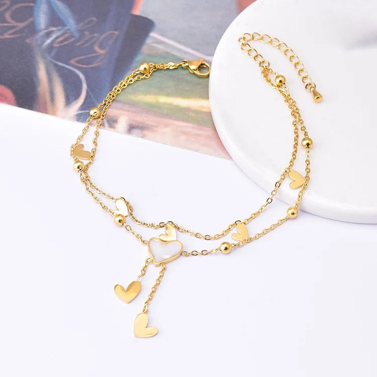 70044 Gold Plated anklet