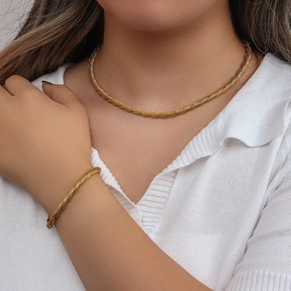 10298 Gold Plated Necklace