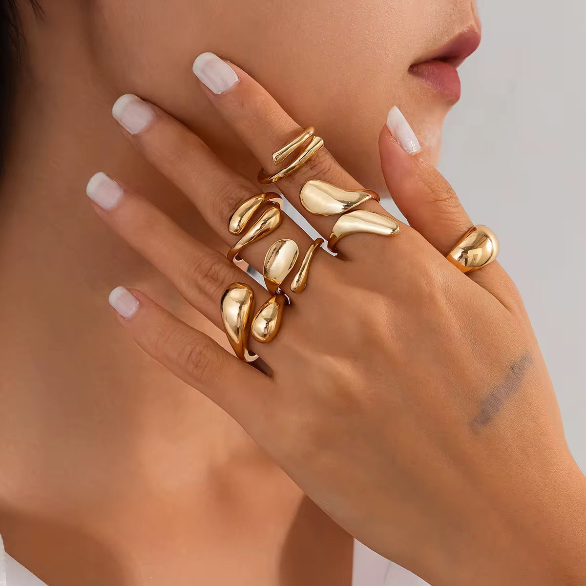 50451 Gold Plated Ring