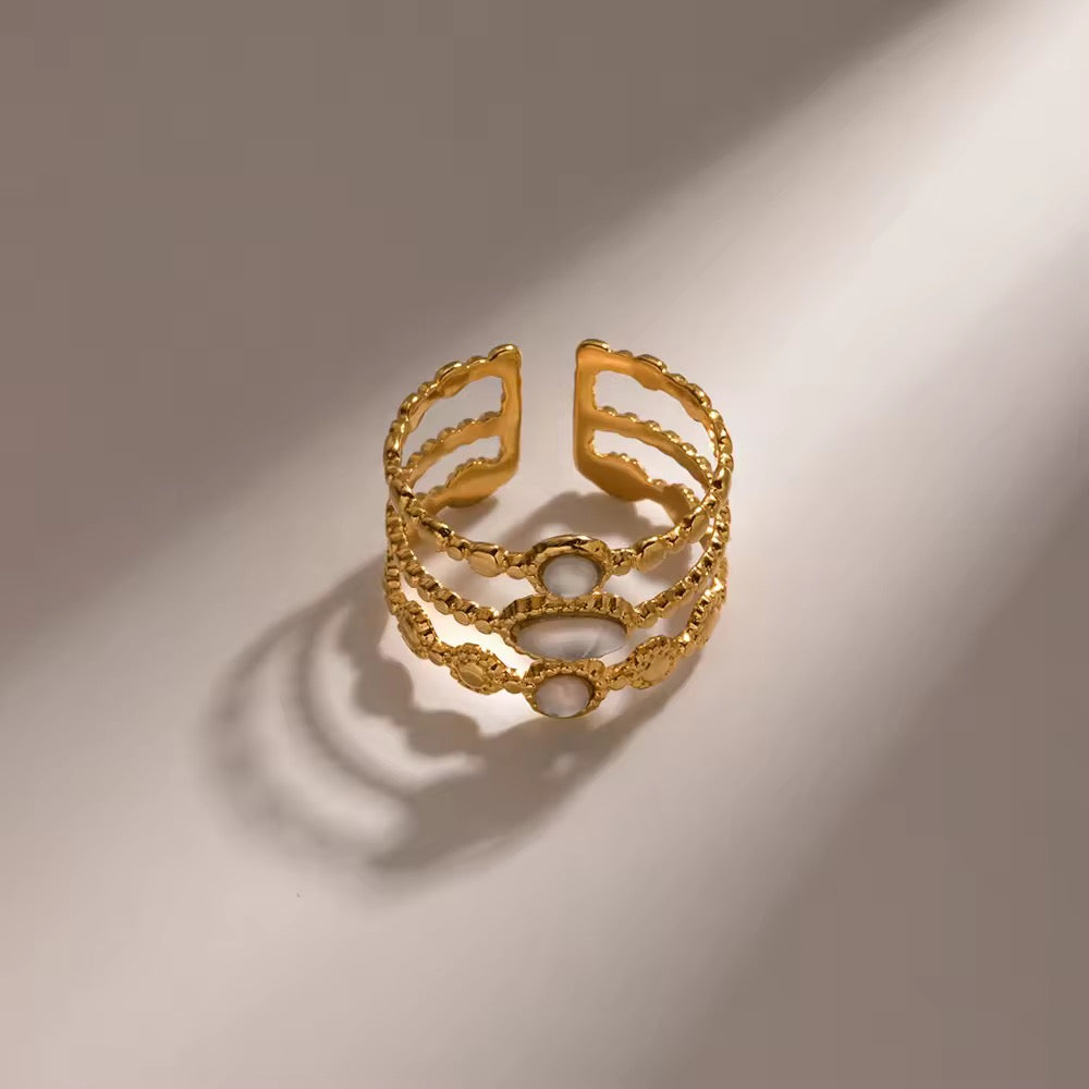 50456 Gold Plated Ring