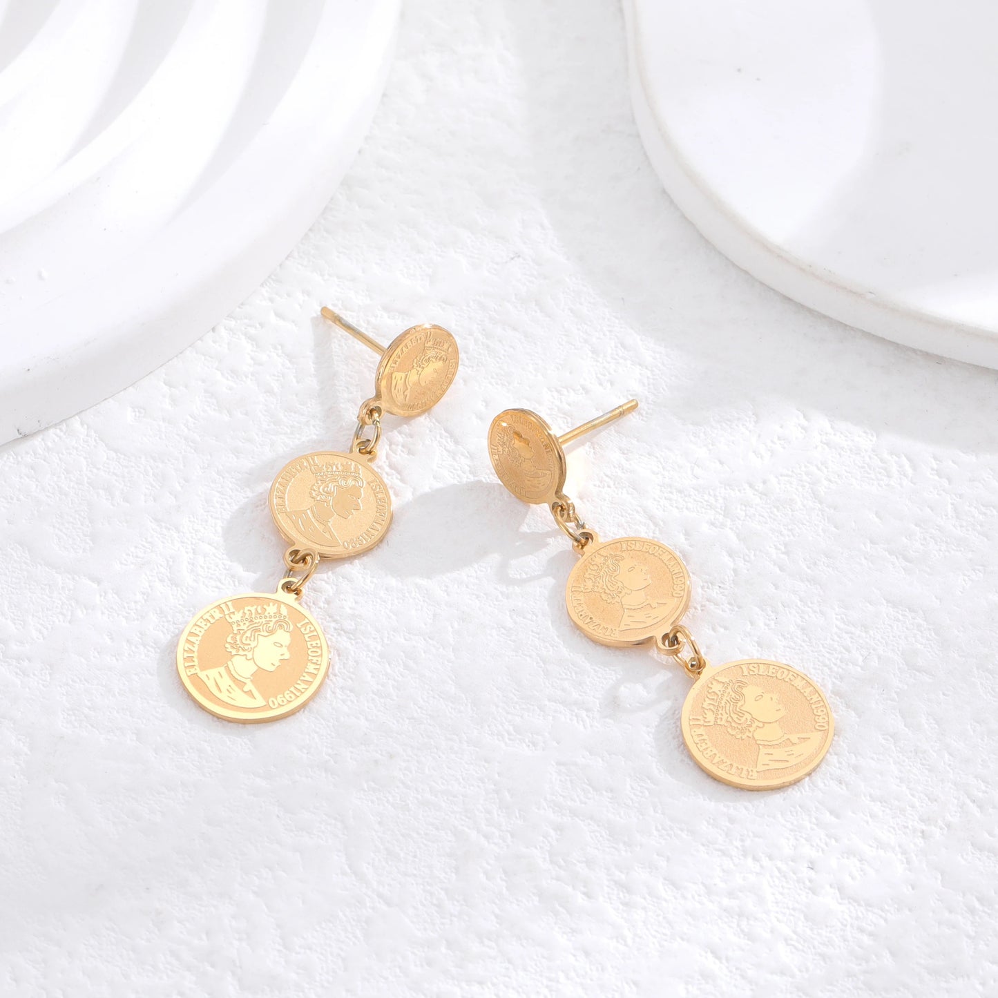 40004 Gold Plated Earrings