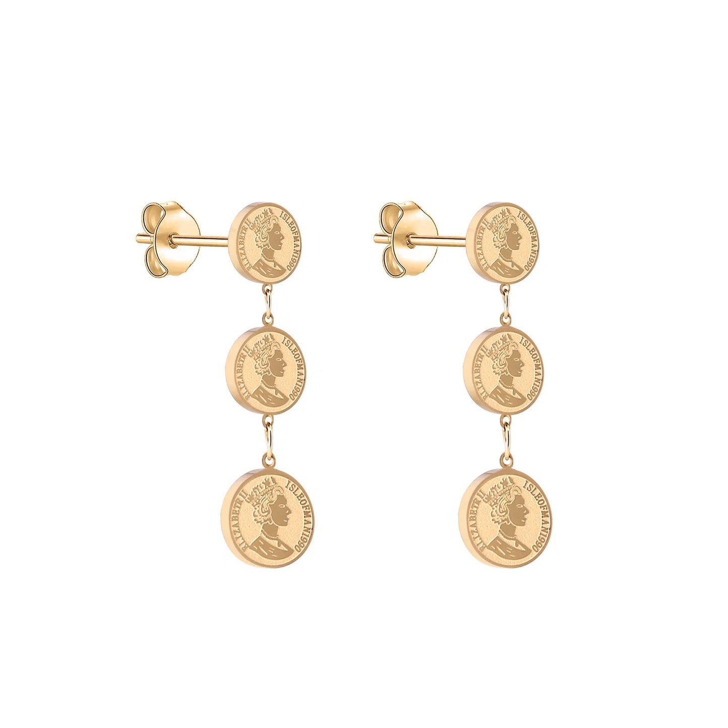 40004 Gold Plated Earrings