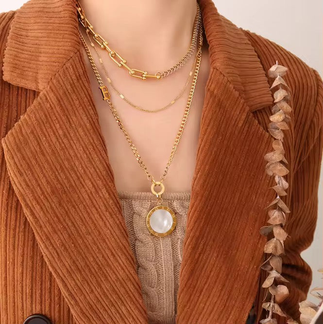 10677 Gold Plated Necklace