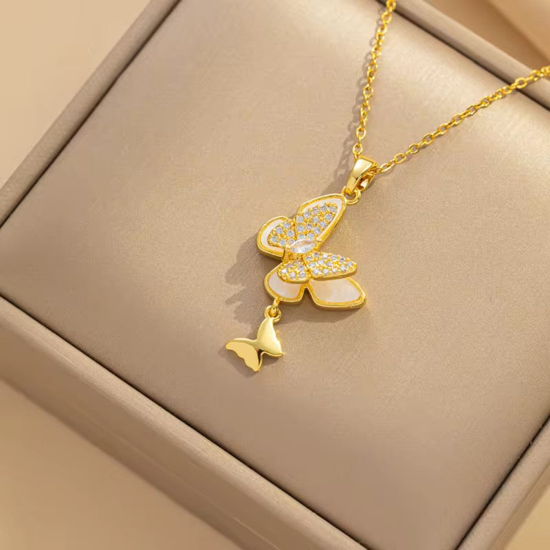 #10001 Copper Gold Plated Necklace