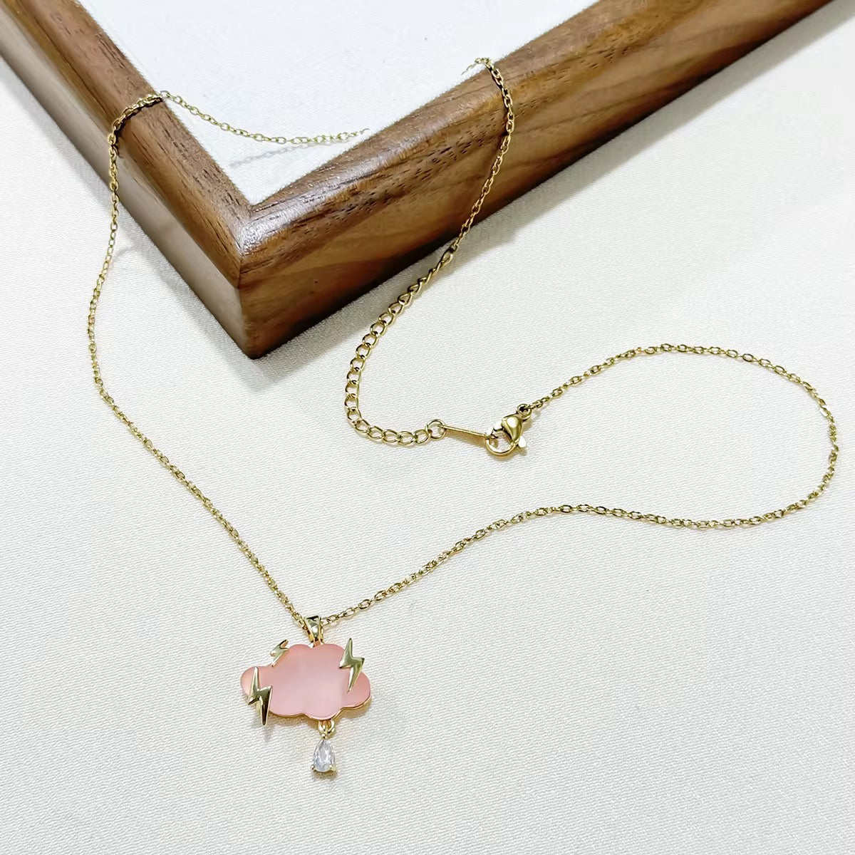 #10015 Copper Gold Plated Necklace