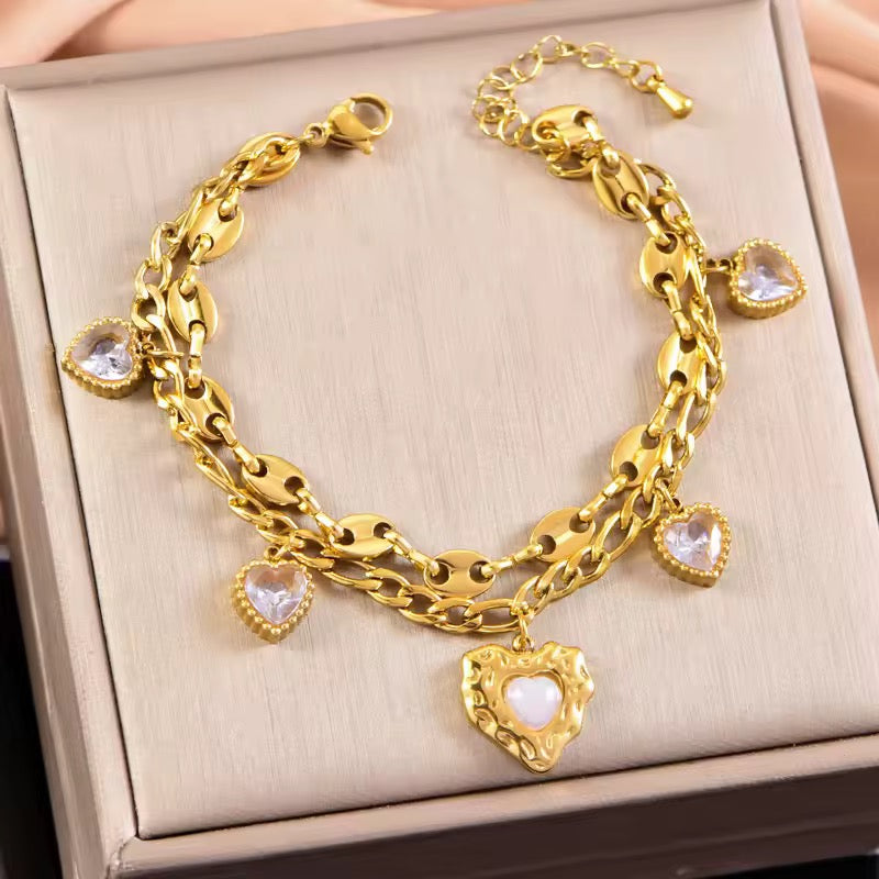 30524 Gold Plated Bracelet