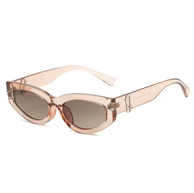0004 Modern Oval Frame Sunglasses