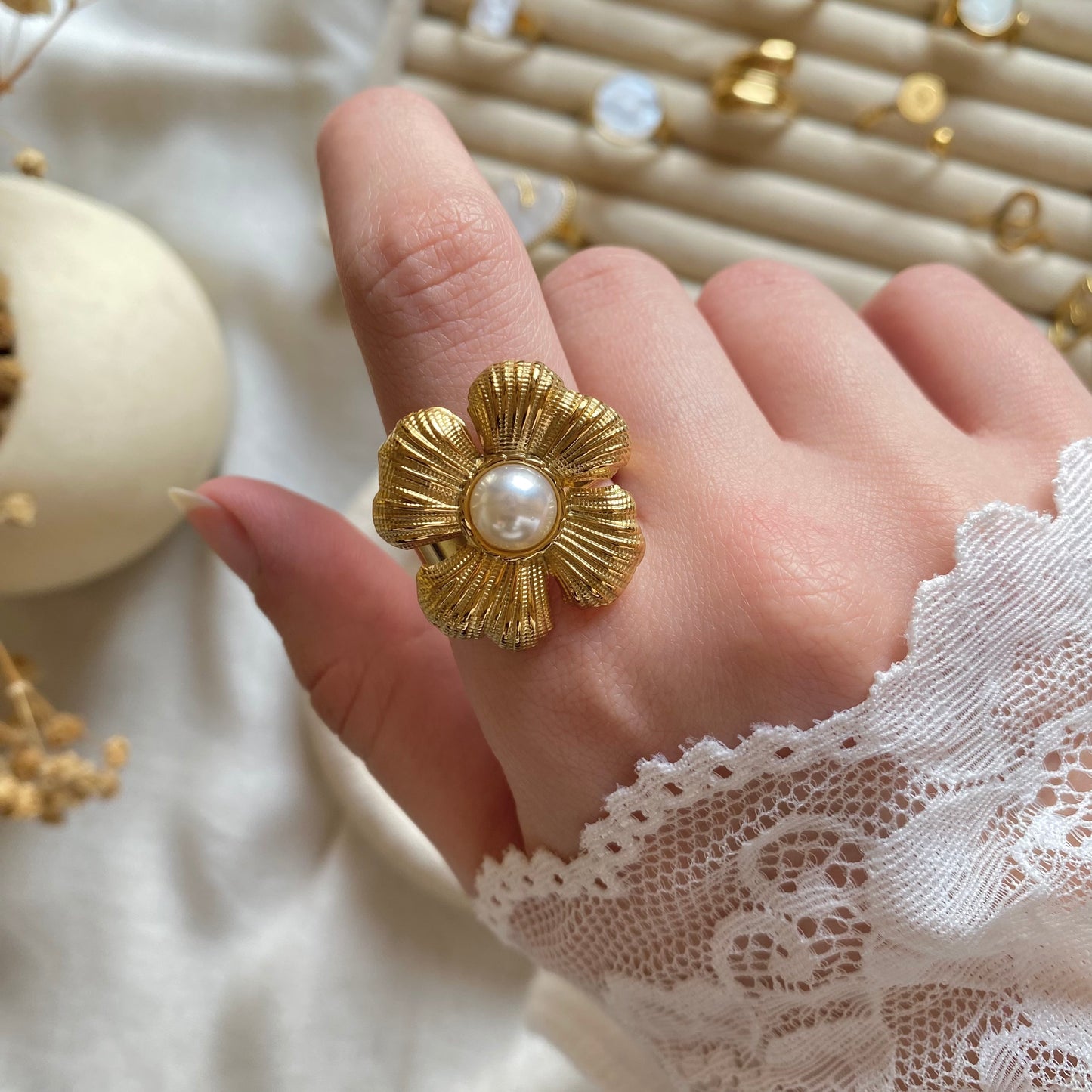 50618 Gold Plated Ring