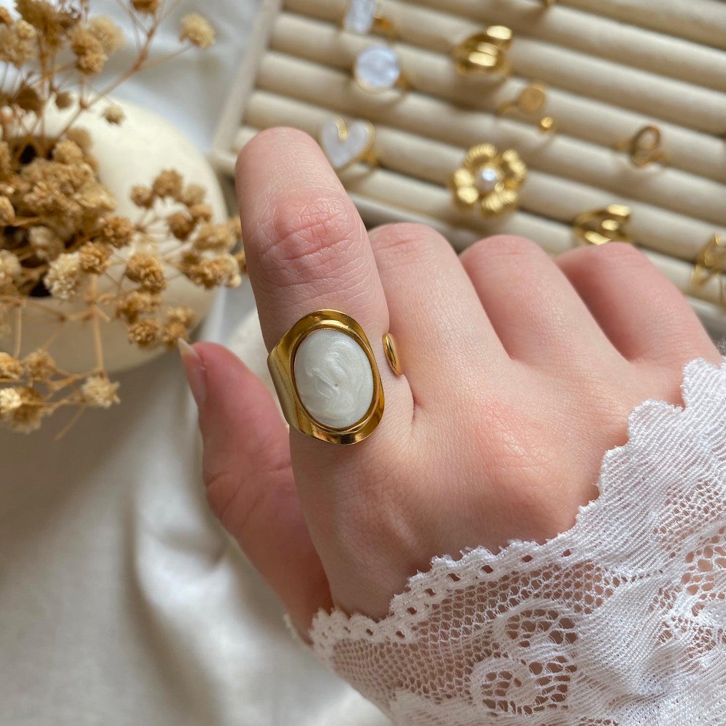50628 Gold Plated Ring