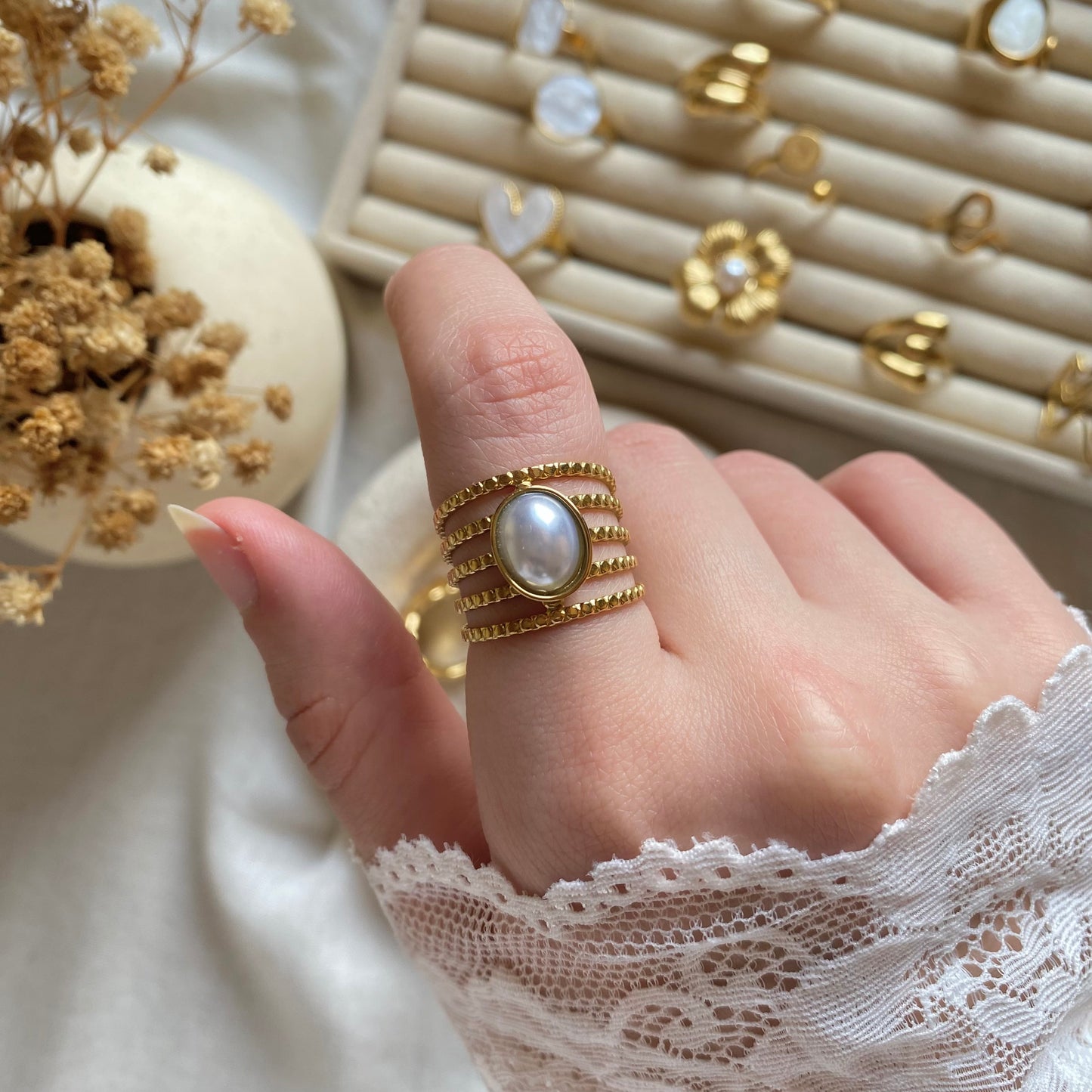 50634 Gold Plated Ring