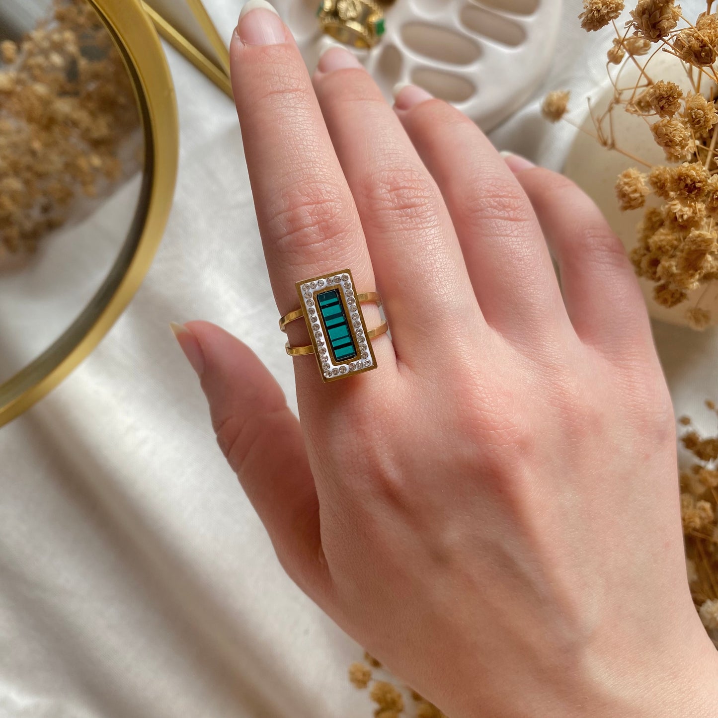 50639 Gold Plated Ring