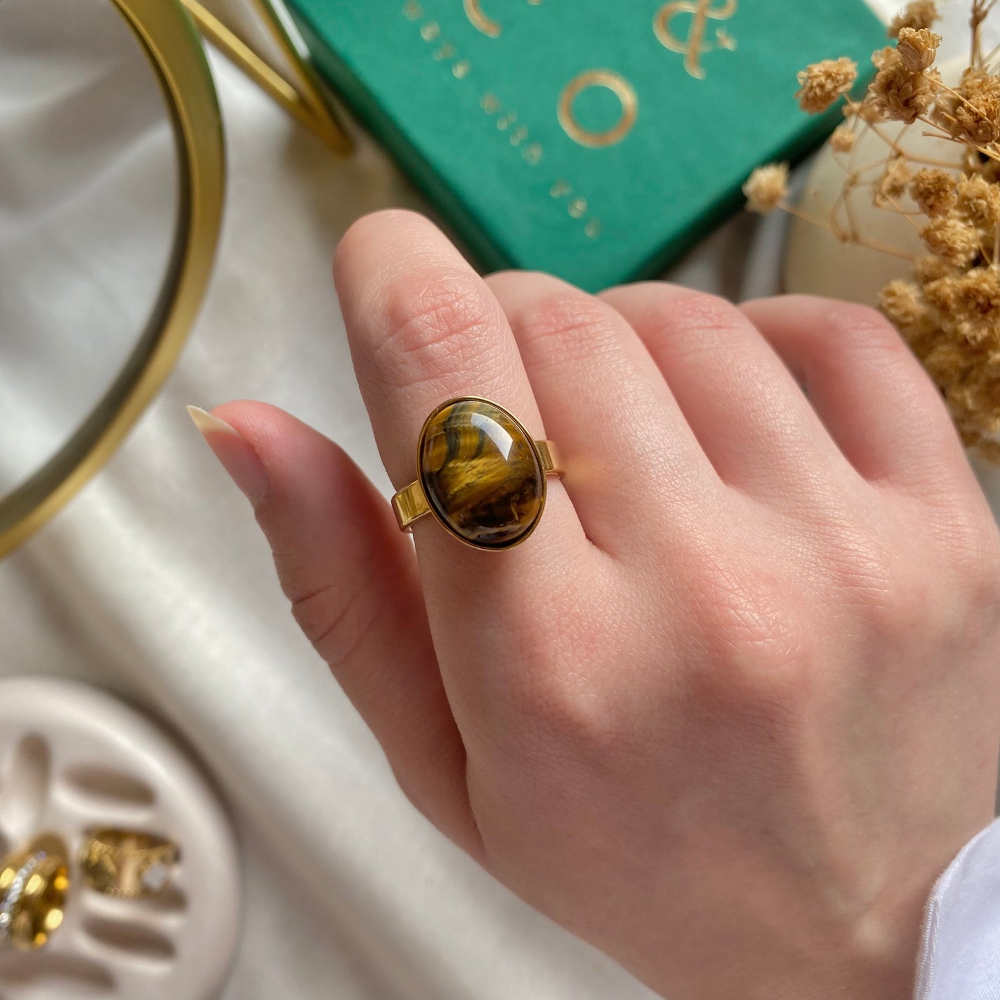 50642 Gold Plated Ring