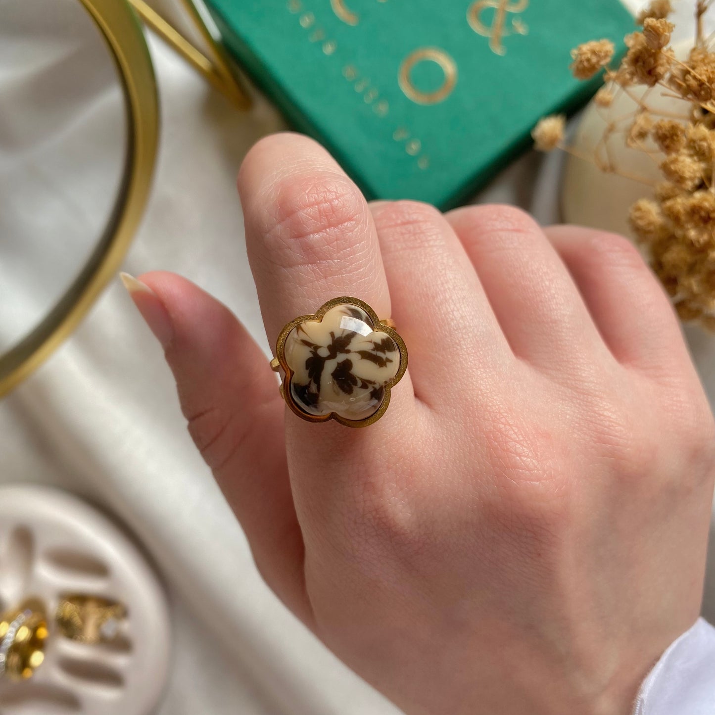 50643 Gold Plated Ring