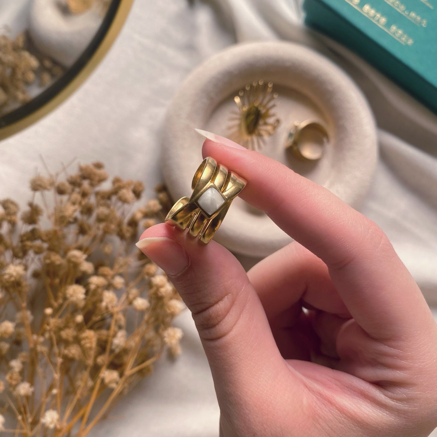 50648 Gold Plated Ring