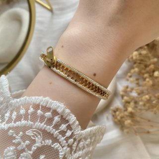 20410 Gold Plated Bangle
