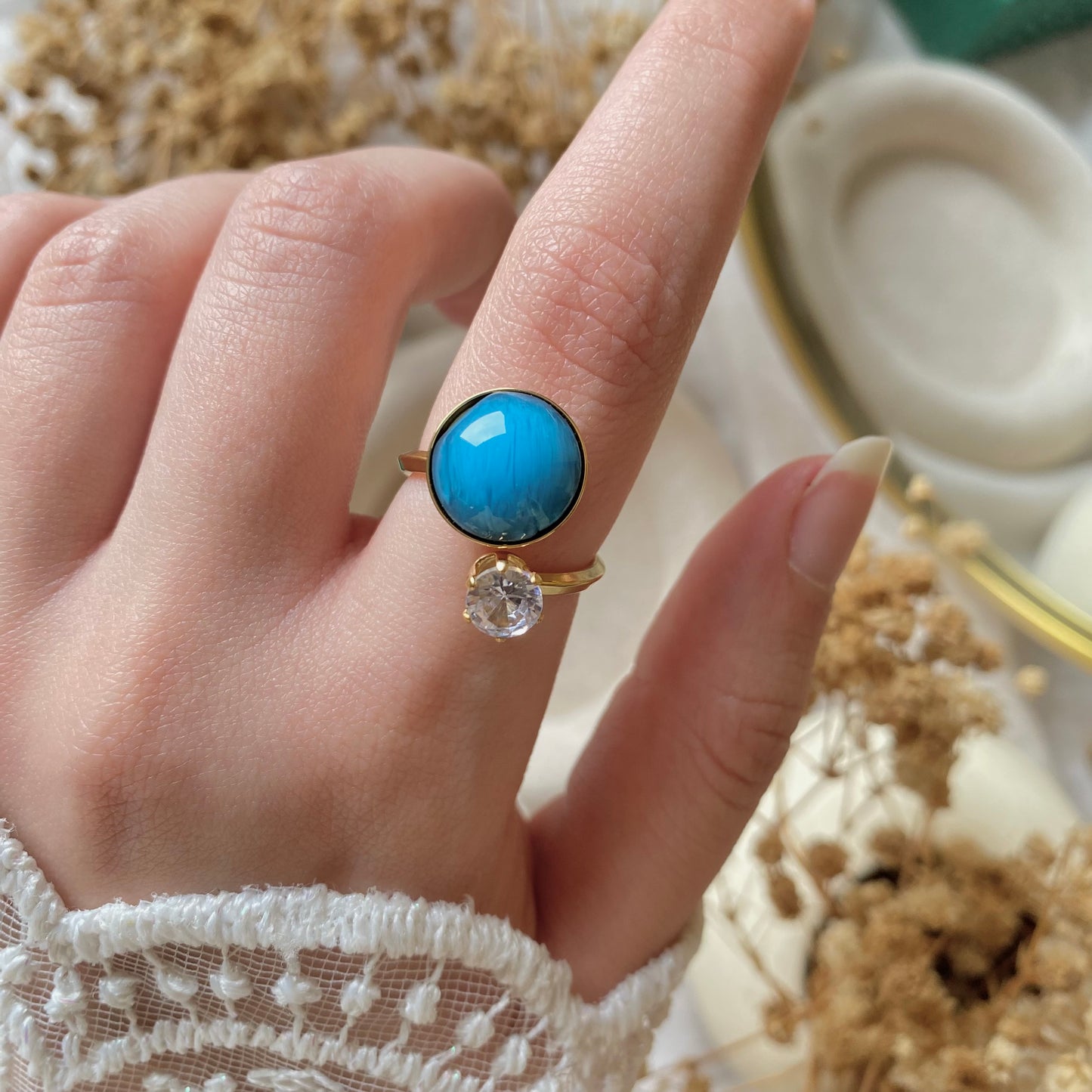 50658 Gold Plated Ring