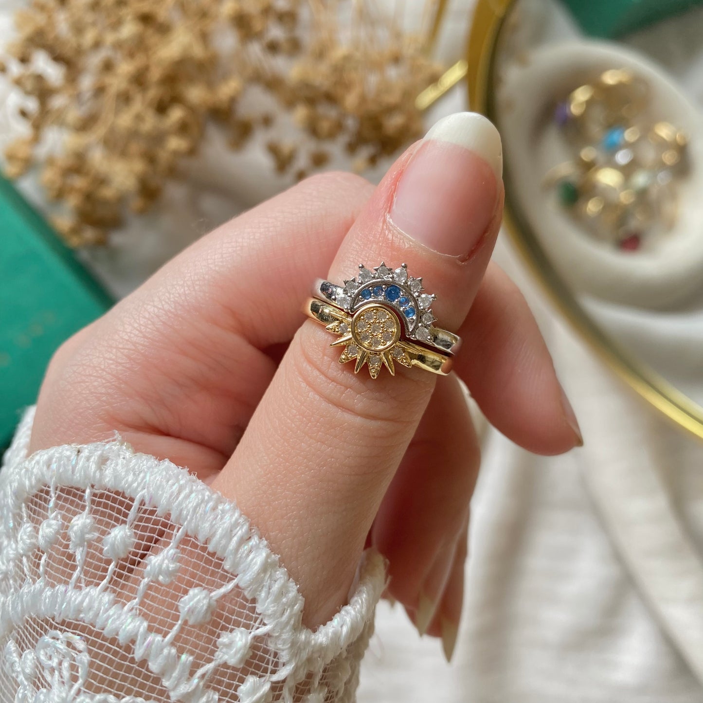 #50042 Copper Gold Plated Ring