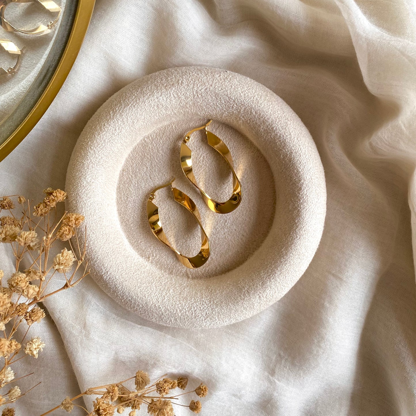 40529 gold plated Earrings