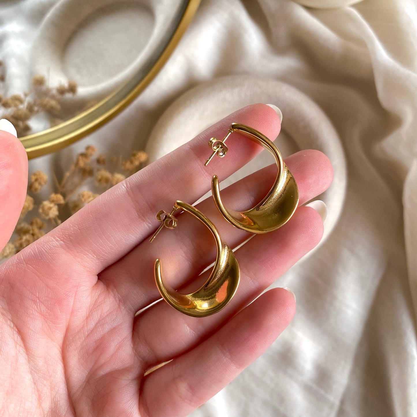 40530 gold plated Earrings