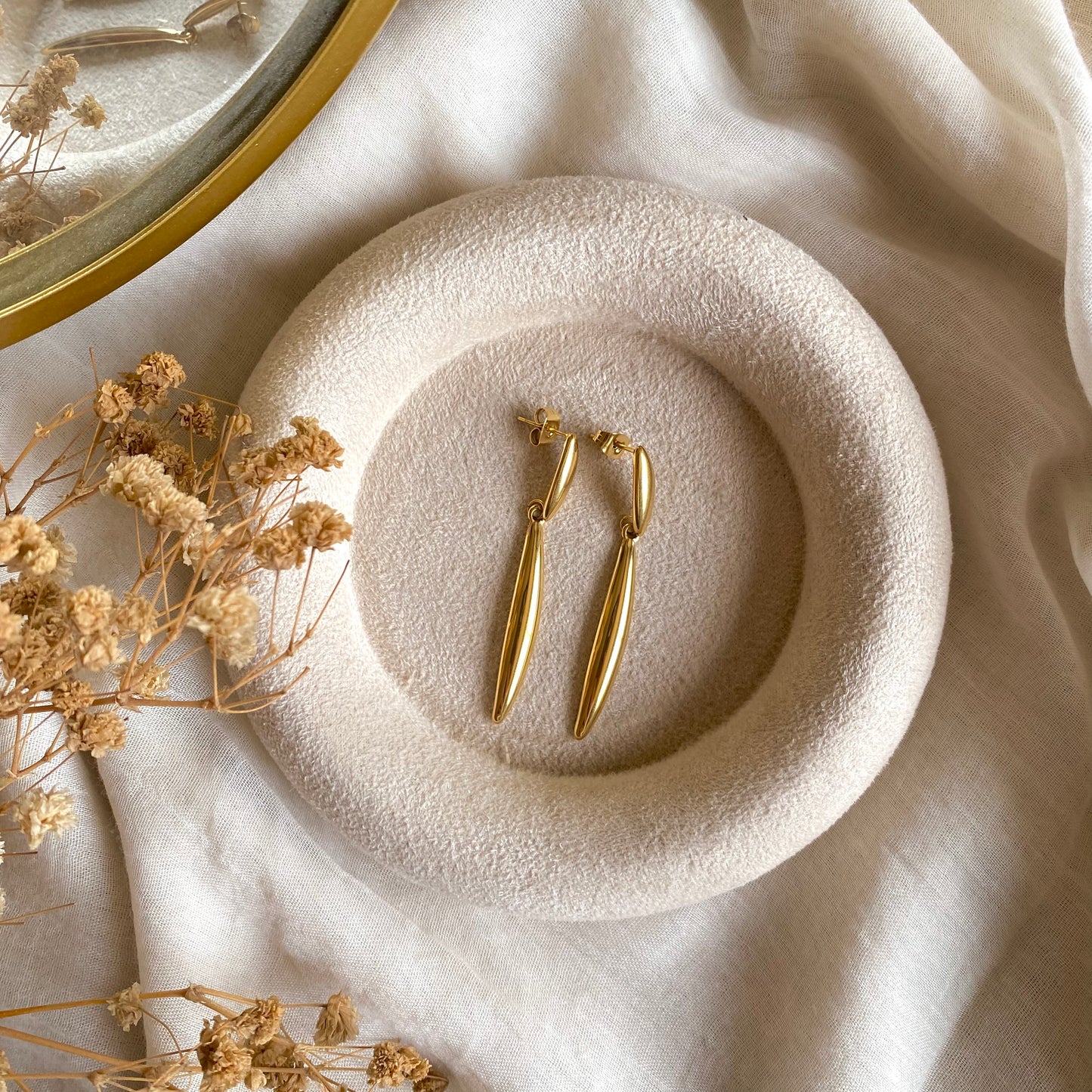 40531 gold plated Earrings