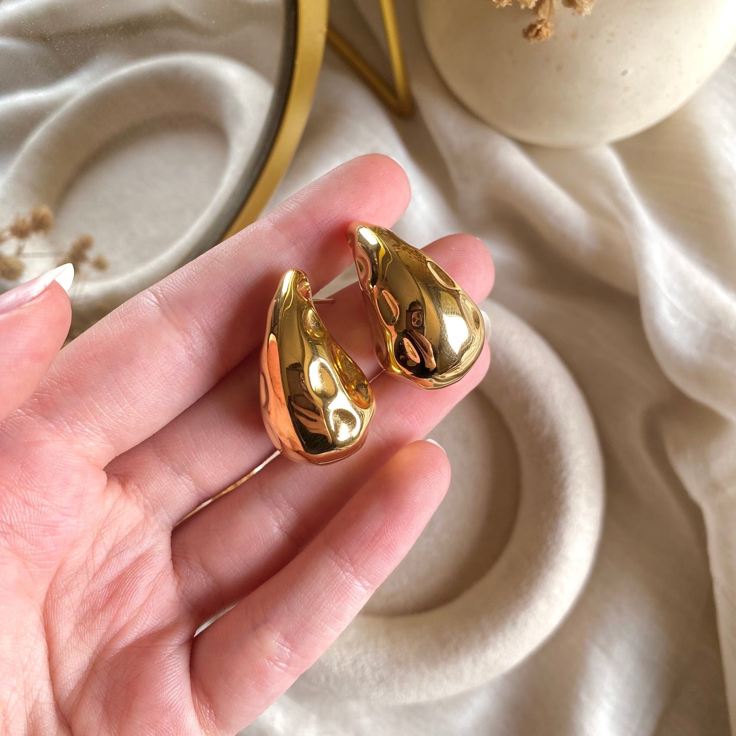 40532 gold plated Earrings