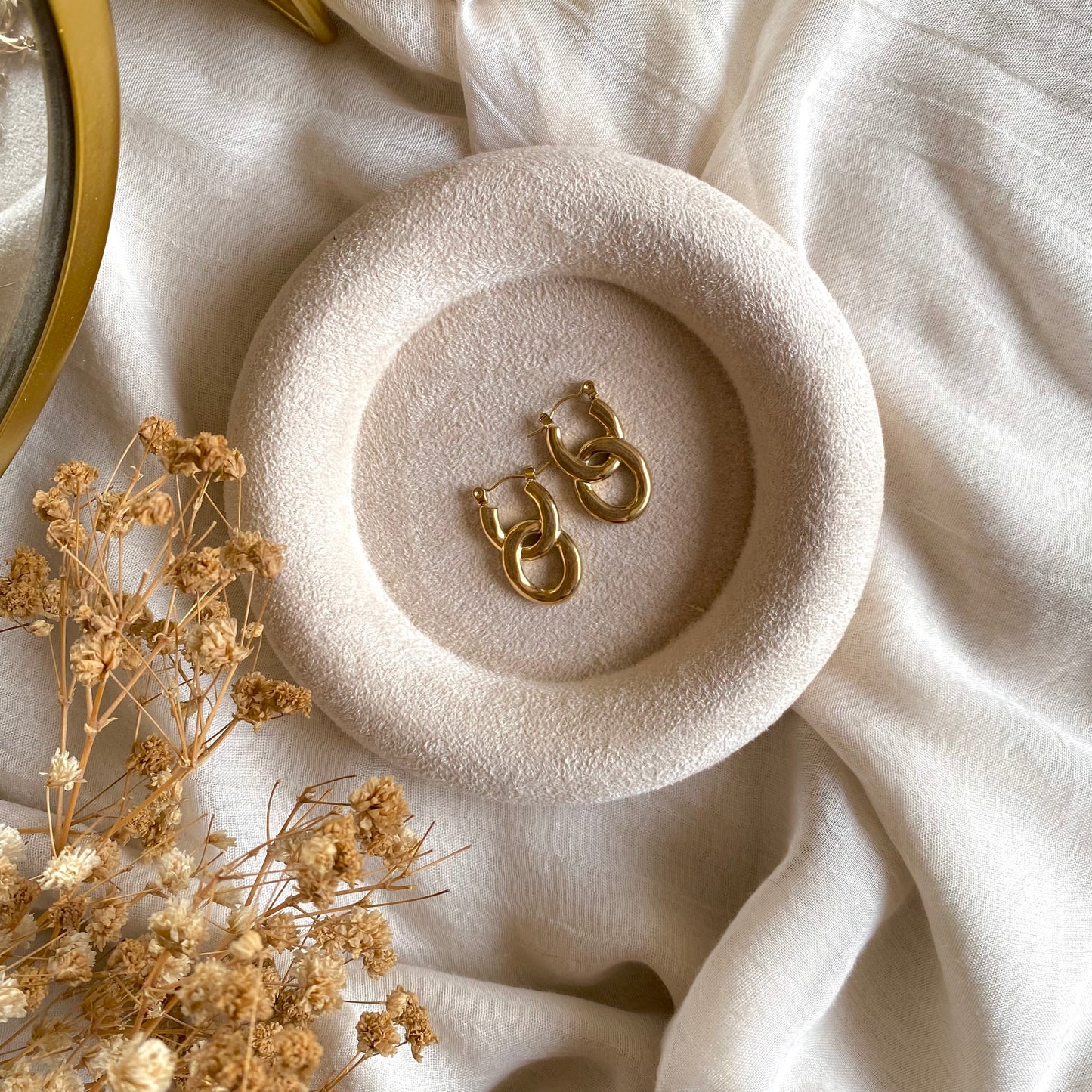 40535 gold plated Earrings