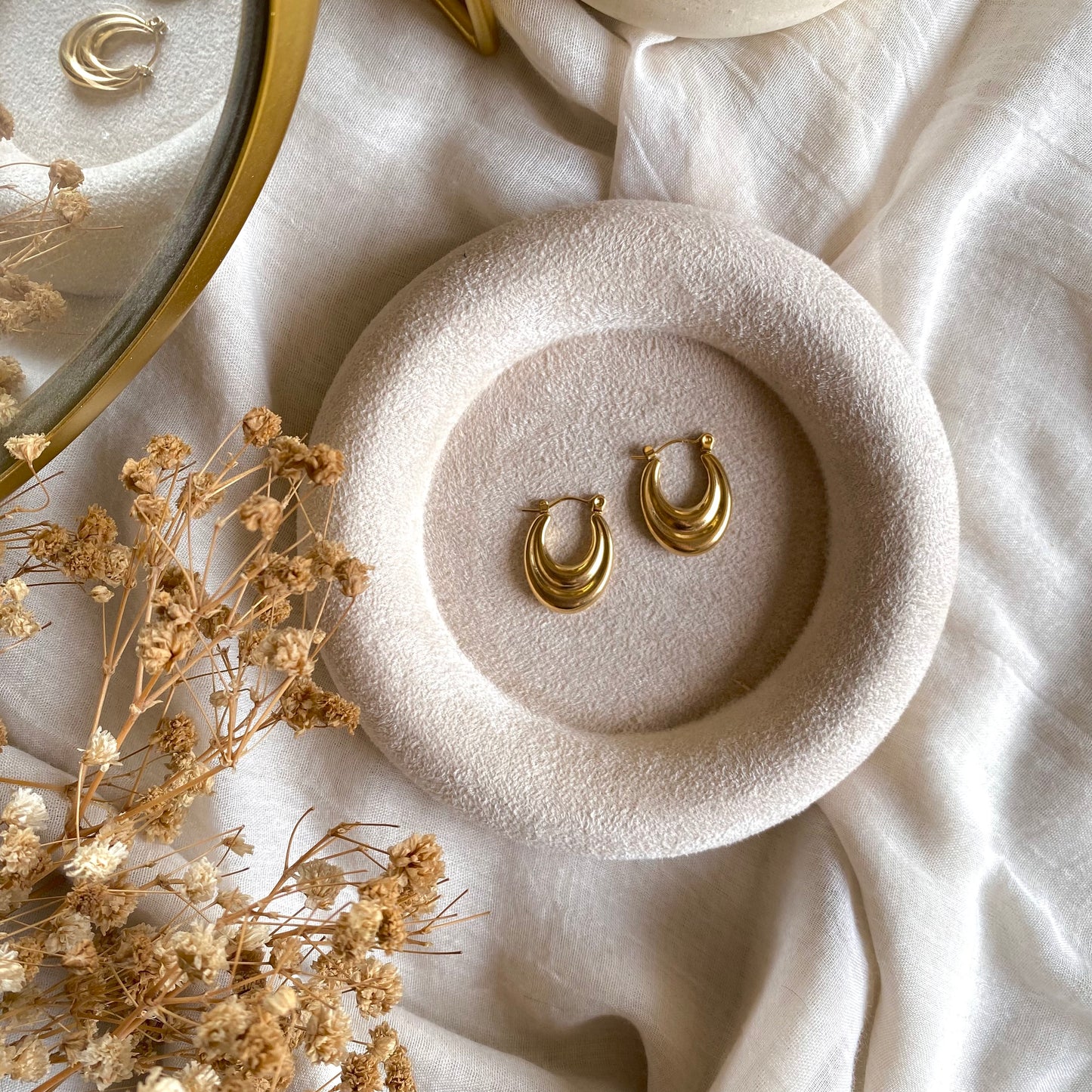 40536 gold plated Earrings