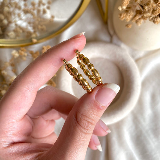 40538 gold plated Earrings