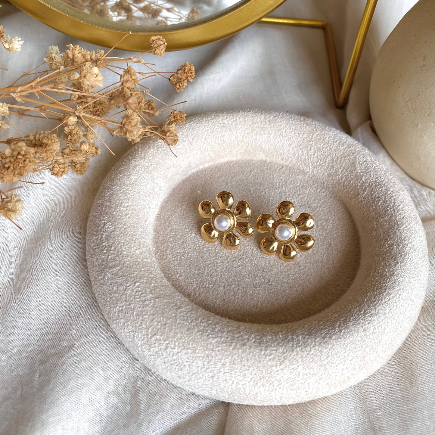 40541 gold plated Earrings