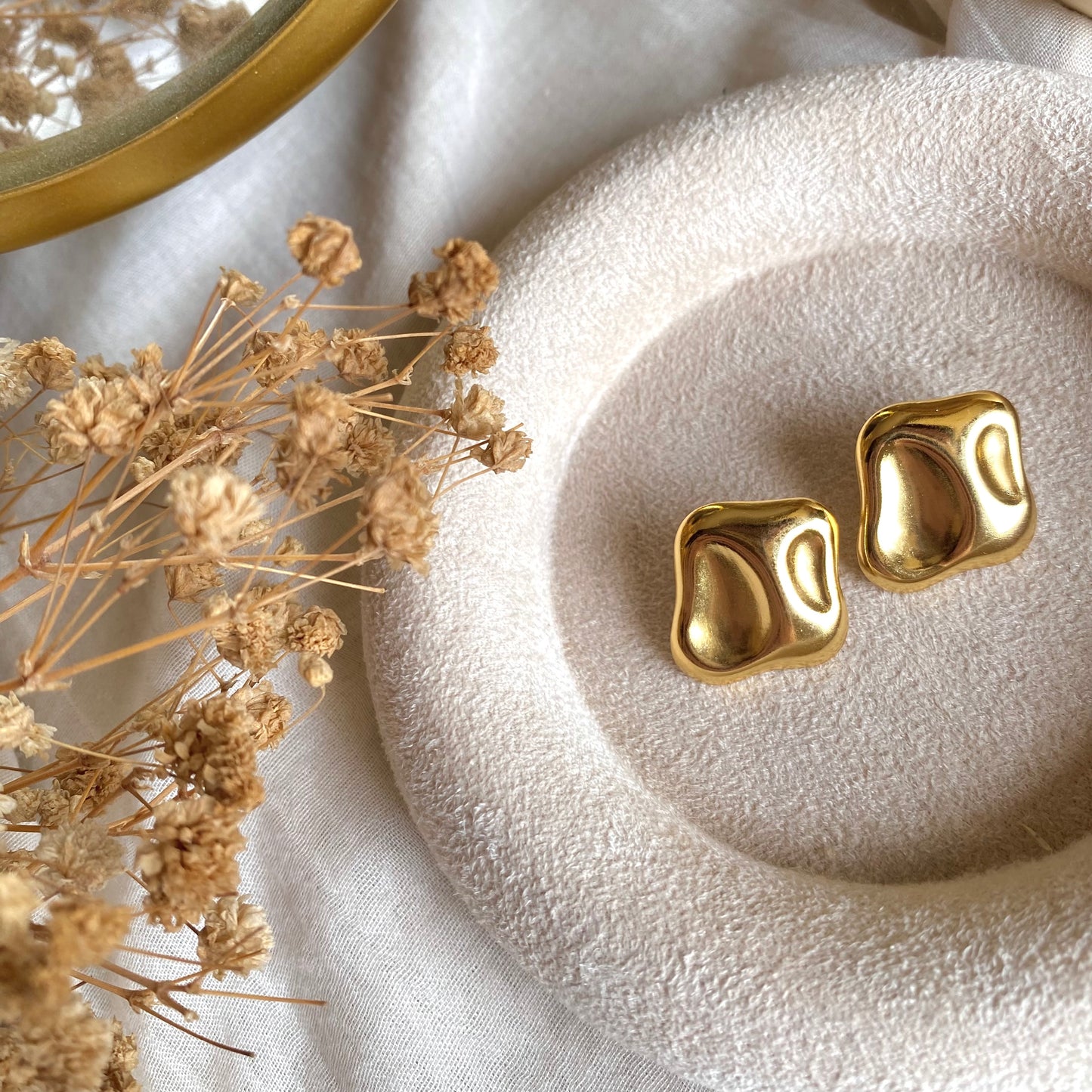 40543 gold plated Earrings