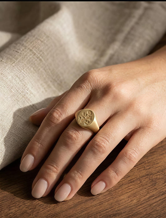 50421 Gold Plated Ring