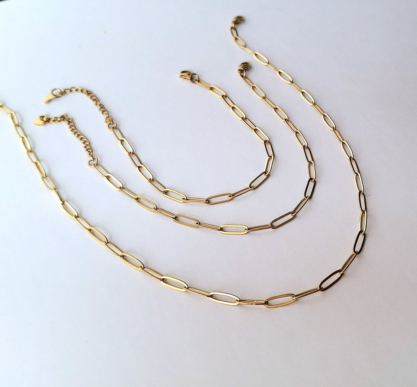 80026 Gold Plated 3 Pieces Set