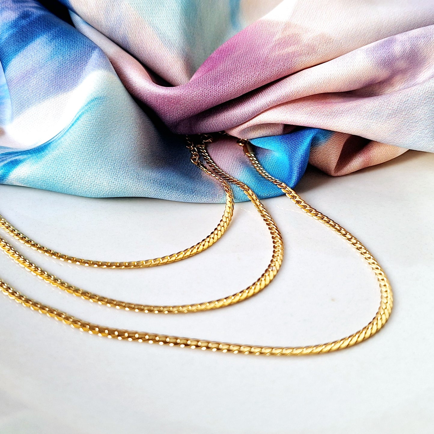 80030 Gold Plated 3 Pieces Seton