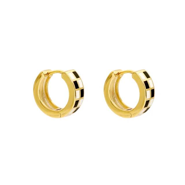 40114 Gold Plated Earrings