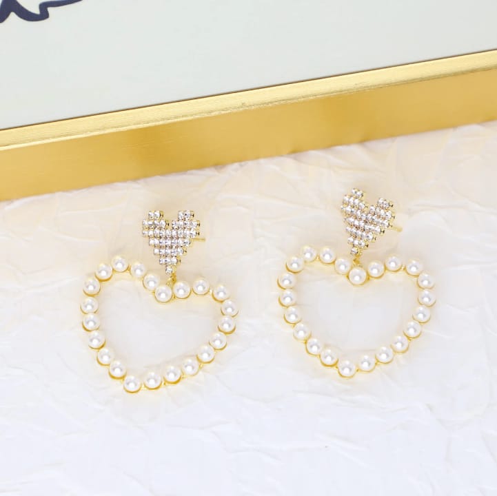 # 40001 Copper gold plated Earrings