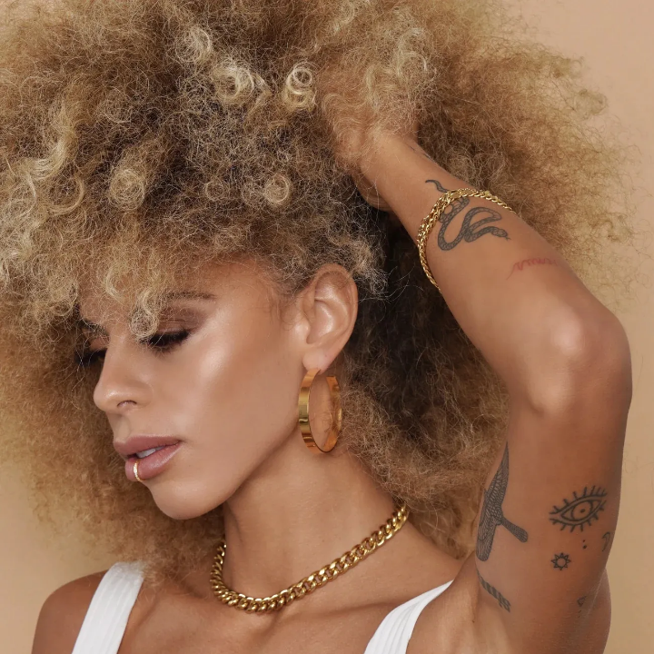 40441 gold plated Earrings
