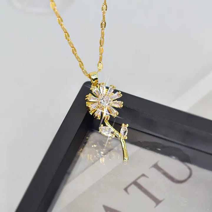 #10010 Copper Gold Plated Necklace