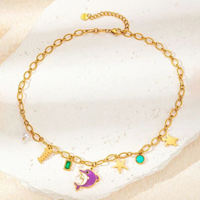 10482 Gold Plated Necklace