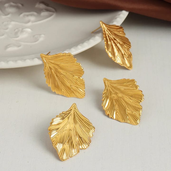 40473 gold plated Earrings