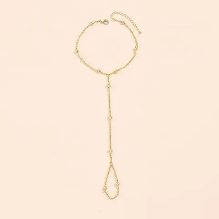 00009 Gold Plated Hand Chain