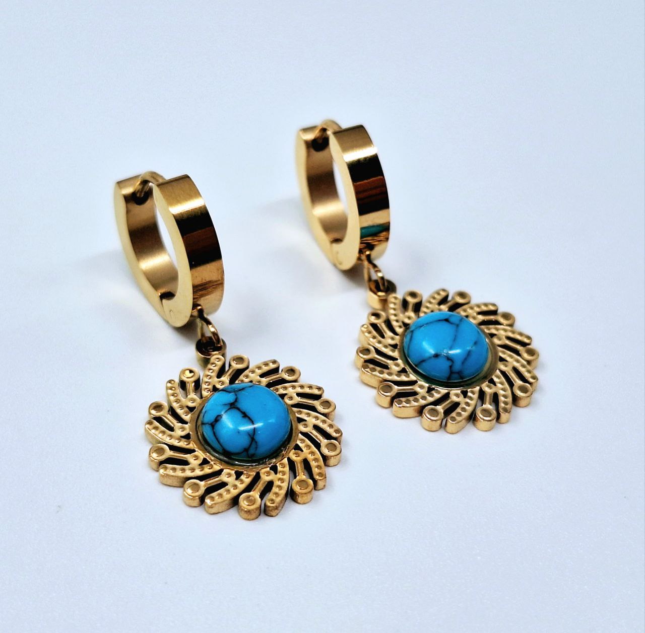 40324 gold plated Earrings