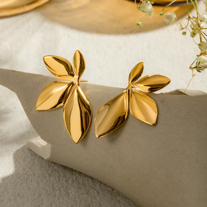 40458 gold plated Earrings