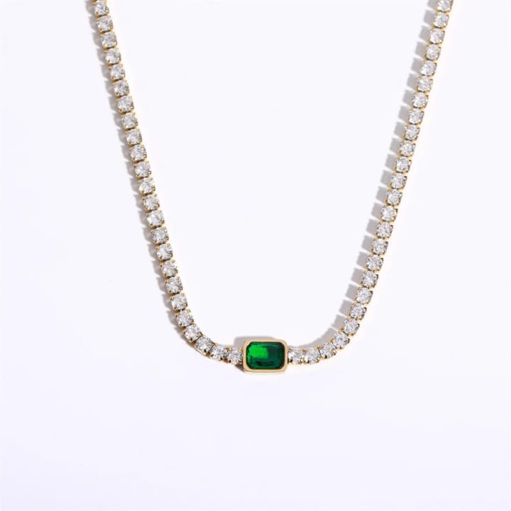 10707 Gold Plated Necklace