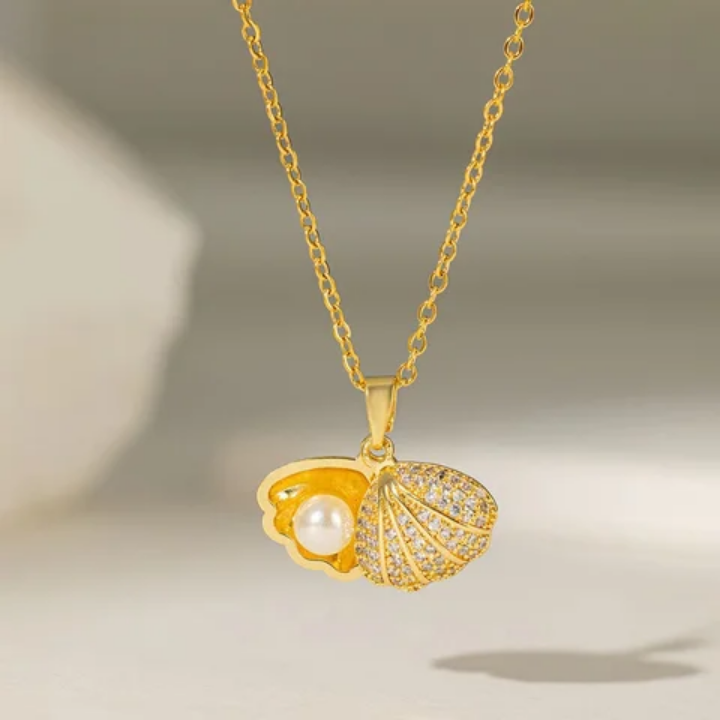 #10008 Copper Gold Plated Necklace
