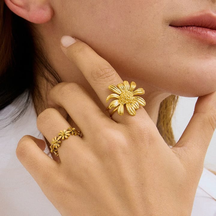 50501 Gold Plated Ring