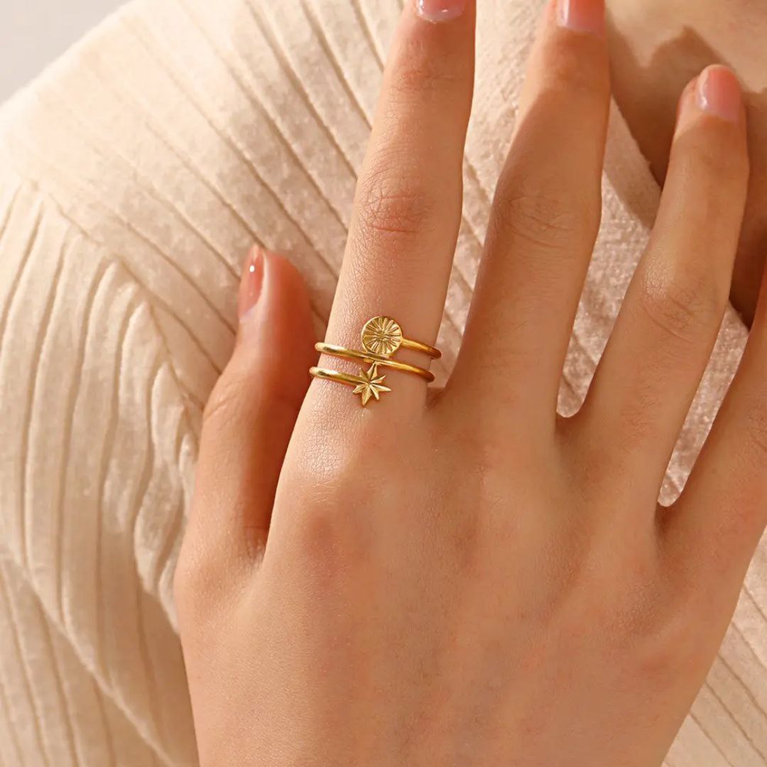 50391 Gold Plated Ring
