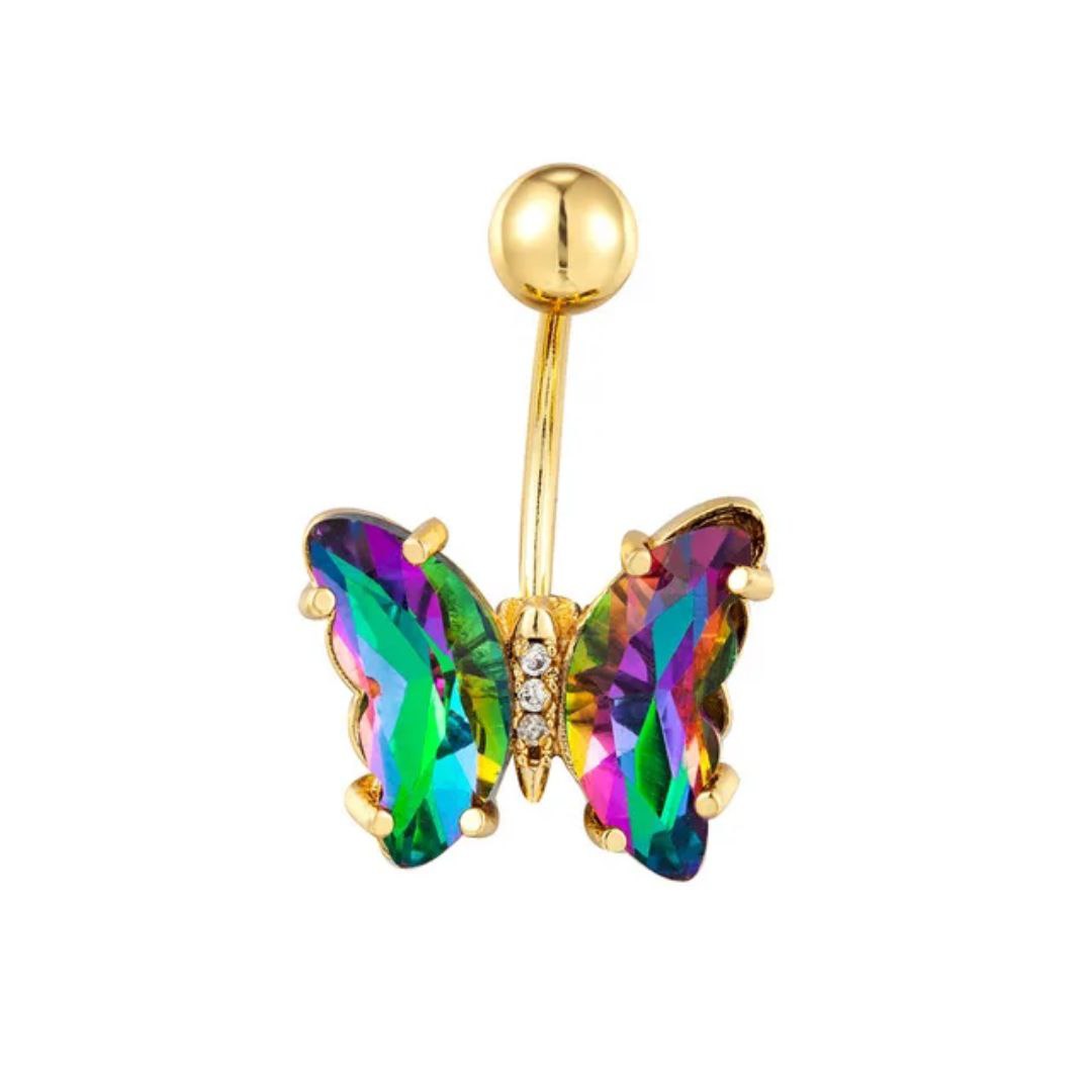 #00035 Copper Gold Plated Piercing